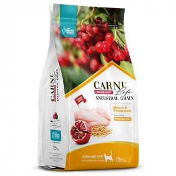 Carni Life C.berry A.graın Chıcken&pomegranate Sterılısed Adult Cat 1.5 kg