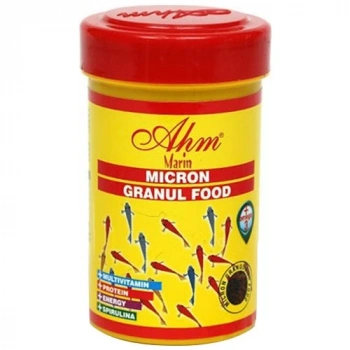 AHM Micron Granul Food 100 Ml Balık Yemi