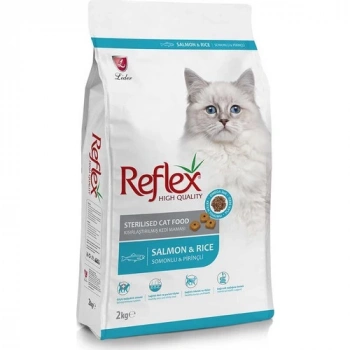 Reflex Somonlu Pirinçli Kısır Kedi Maması 2 KG