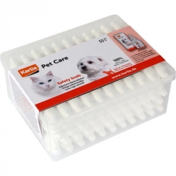 Karlie Kedi - Köpek Kulak Temizleme Çöpü 55li