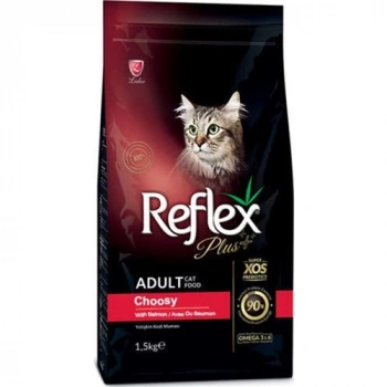 Reflex Plus Choosy Somonlu Kuru Seçici Kedi Maması 1,5 kg