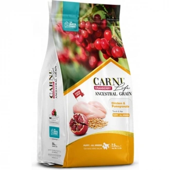 Carni Life Cranberry Tavuk ve Narlı Yavru Köpek Maması 12 kg