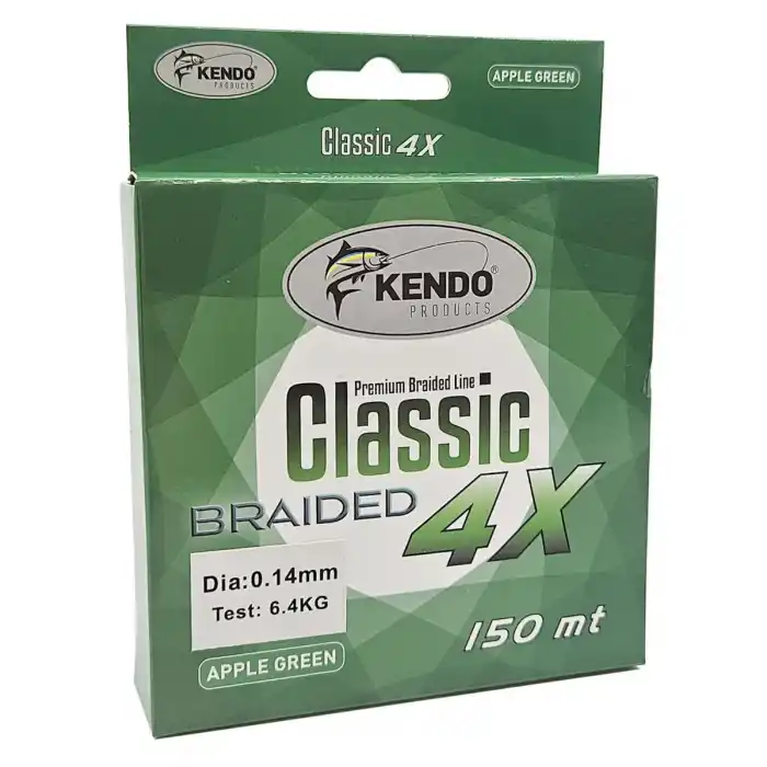 Kendo Classic 4X 150m Apple Green Örgü İp