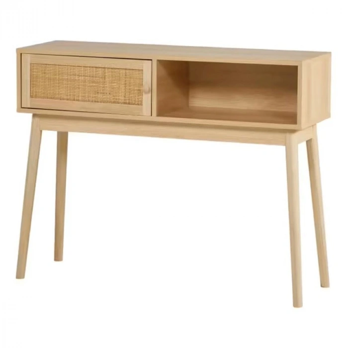 Ahşap Kumaş Kapak Detay Modern Dresuar