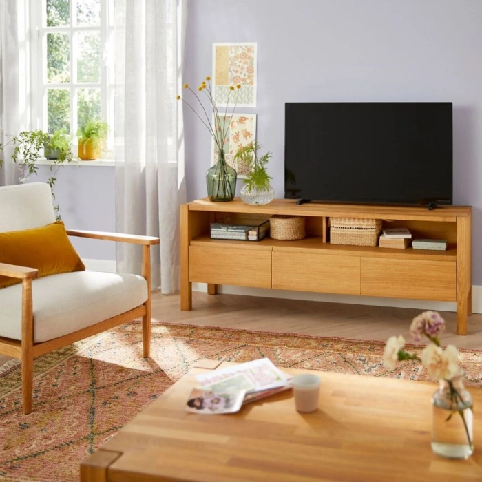 TV Sehpası Şık ve Fonksiyonel Geniş Depolama