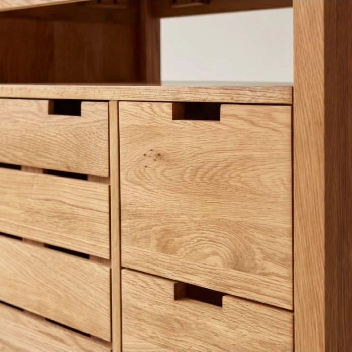 Serena Pine Masif Ahşap Banyo Dolabı-Çok Amaçlı