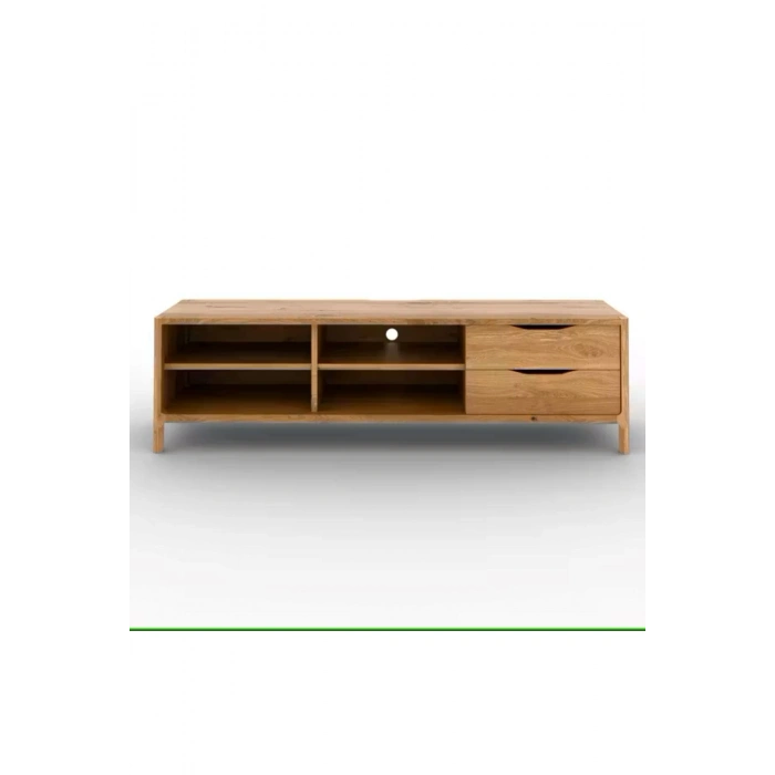 Nordic Style Ahşap TV Ünitesi Minimal ve Şık Tasarım