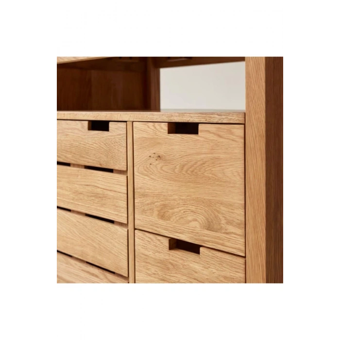 Serena Pine Masif Ahşap Banyo Dolabı-Çok Amaçlı
