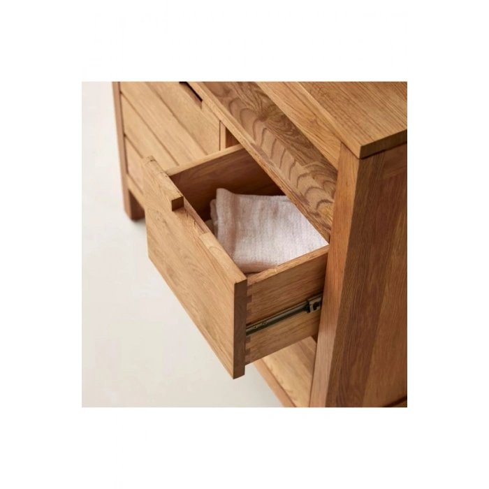 Serena Pine Masif Ahşap Banyo Dolabı-Çok Amaçlı
