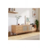 Ahşap Rattan Kapak Detaylı Modern Tv Ünitesi