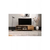 Nordic Style Ahşap TV Ünitesi Minimal ve Şık Tasarım