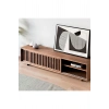 Linea Ahşap Modern TV Ünitesi Sürgü Izgara Kapaklı