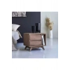 Milo Doğal Ahşap Komodin | Modern Retro Tasarım