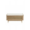 Noya Rattan Detaylı Bench Ayakkabılık