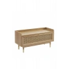 Noya Rattan Detaylı Bench Ayakkabılık