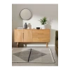 Luno Modern İskandinav Tarzı Konsol Dolap 3 Çekmece 2 Kapaklı