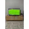 Skara Masif Ahşap Rattan Kapak Detaylı Modern Tv Ünitesi