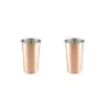 Turna Bakır Lungo Bardak Düz 530 Ml 2li Takım Skoç Turna0507-24