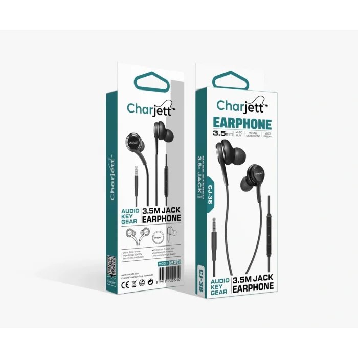 3.5 MM Jack Girişli Silikon Başlıklı Kulaklık