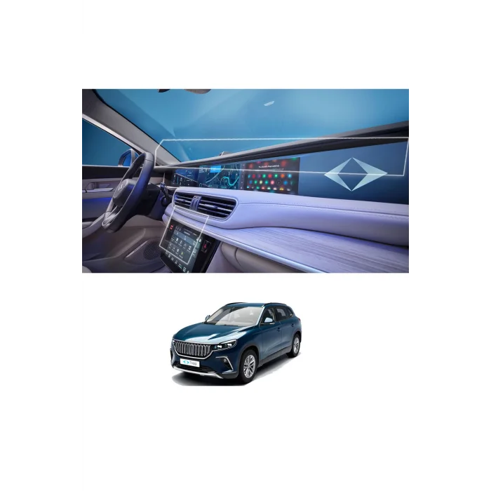 TOGG T10X Alt Ekran Multimedya Uyumlu 9H Nano Ekran Koruyucu