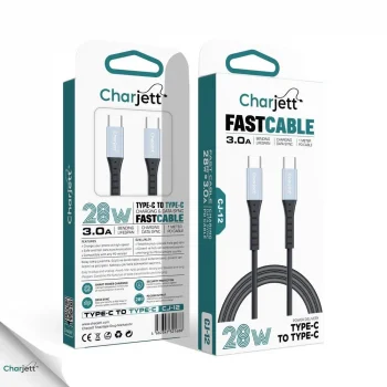 3.0A 28 Watt TYPE-C to TYPE-C Veri Aktarımı ve Şarj İçin USB Kablo