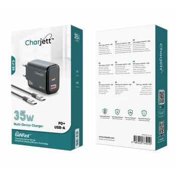 Charjett CJ-35 GaNFast™ 35W Şarj Kiti