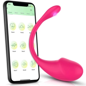 Bluetooth App Kontrollü Akıllı G-Noktası Vibratör: Ses, Hareket ve Uzaktan Partner Kontrollü Keyif!