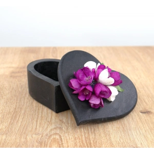 Ahşap Kalpli Hediyelik Kutu