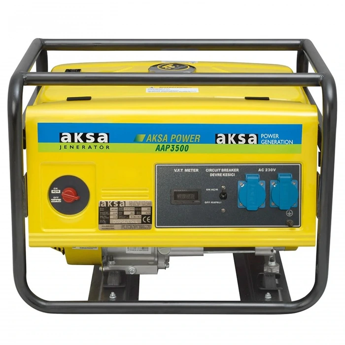 Aksa AAP 3500 Portatif İpli Benzinli Jeneratör 2.8kW