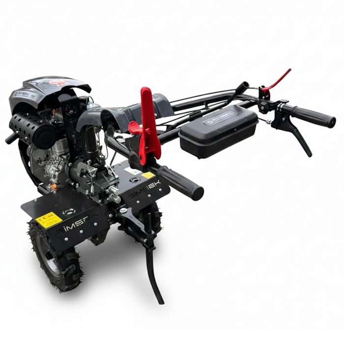 Şimşek 300D 7 Hp Dizel Kurmalı Çalıştırma Çapa Makinesi Tekerkeli 3+1 Vitesli