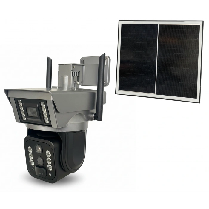 Apronx 4G Smart Solar Kamera 10x Zoom Hareketli Güvenlik Kamerası