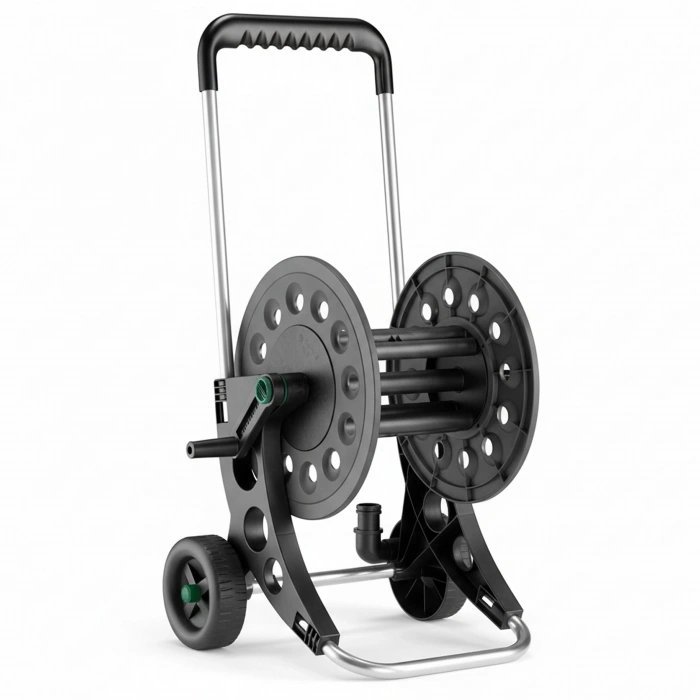 Claber 8940 Tekerlekli Hortum Makarası Arabası 1/2 60 mt Hortum Kapasiteli