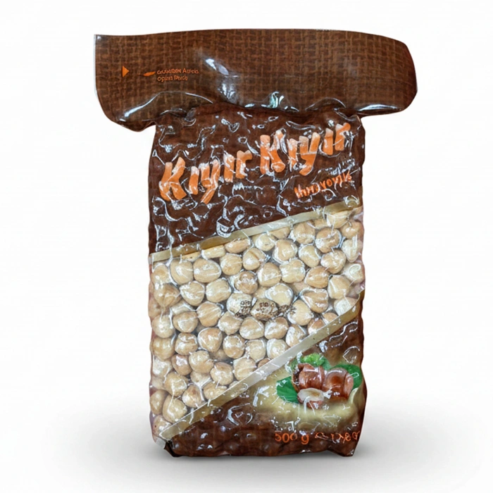 Kıyır Kıyır Çifte Kavrulmuş İç Fındık 500 gr Vakum Paket