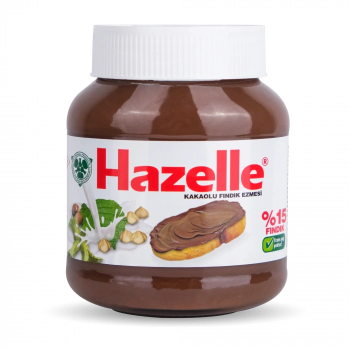 Hazelle Avantaj Paket Organik, Sütlü, Kakaolu, Şekerli Fındık Ezmesi 4 lü Paket