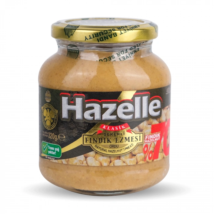 Hazelle Avantaj Paket Organik, Sütlü, Kakaolu, Şekerli Fındık Ezmesi 4 lü Paket