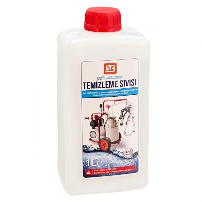 Bartech Süt Sağım Makinesi Temizlik Sıvısı 1lt