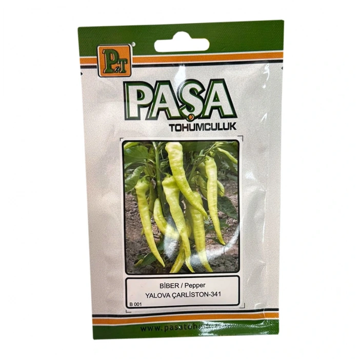 Paşa Tohumculuk Biber Tohumu Yalova Çarliston Kızartmalık 10gr Paket
