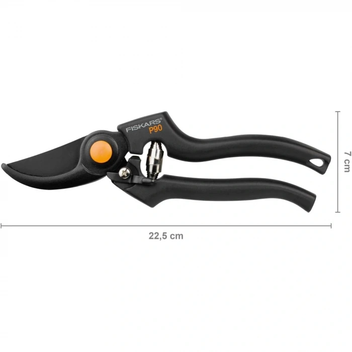 Fiskars P90 Profesyonel Bağ Budama Makası 225mm
