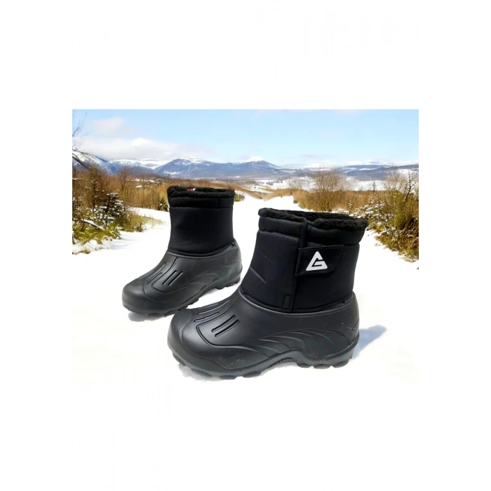 Gezer Kışlık Eva Hafif Cırtlı Kar Botu Su Geçirmez