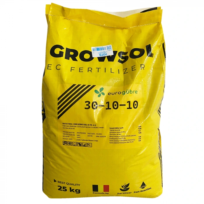 Growsol 30-10-10 Yavaş Salınım Azotlu Akıllı Gübre 25Kg