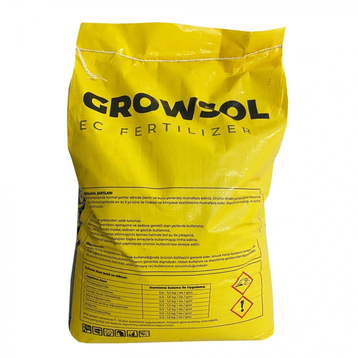 Growsol 30-10-10 Yavaş Salınım Azotlu Akıllı Gübre 25Kg