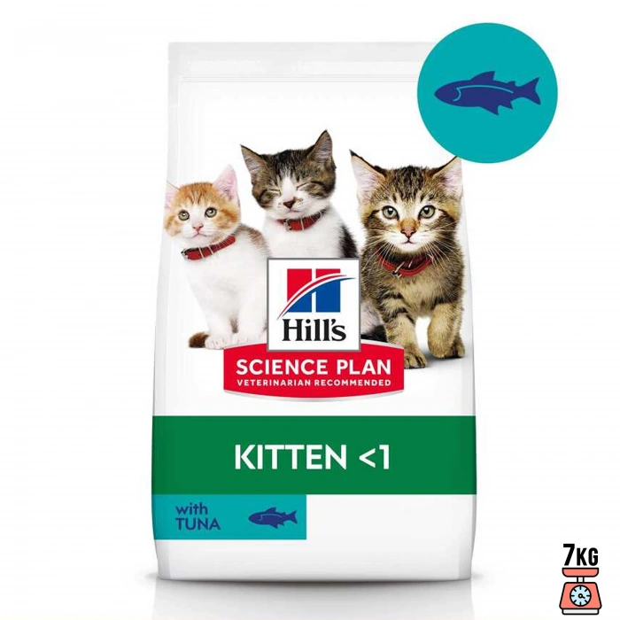 Hills SCIENCE PLAN Ton Balıklı Yavru Kedi Maması 5 kg + 2 kg Hediyeli Orjinal