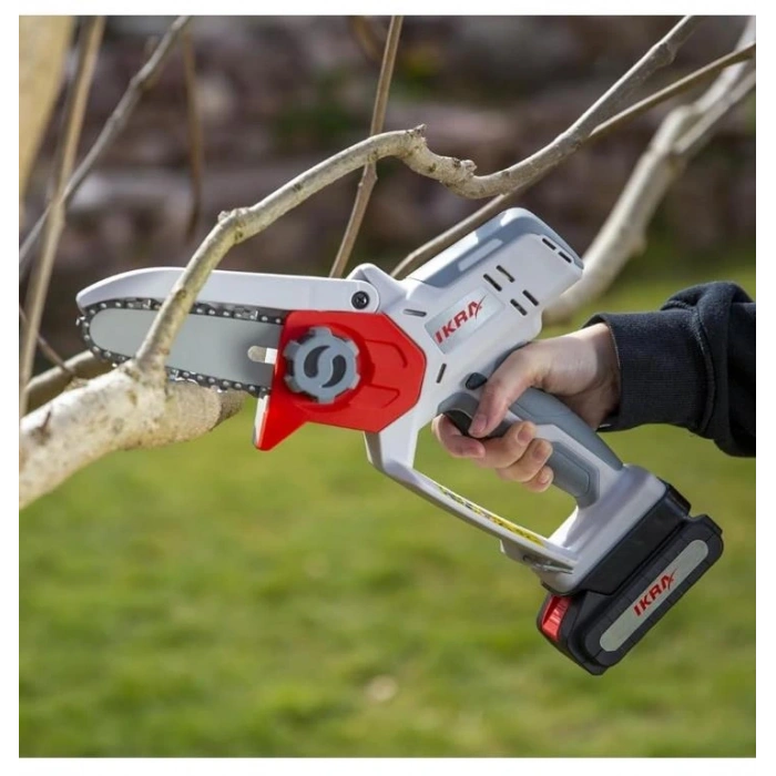 Ikra ICMS 2011 Akülü Budama Testeresi 20V 2.0Ah Çift Akülü