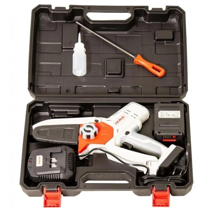 Ikra ICMS 2011 Akülü Budama Testeresi 20V 2.0Ah Çift Akülü