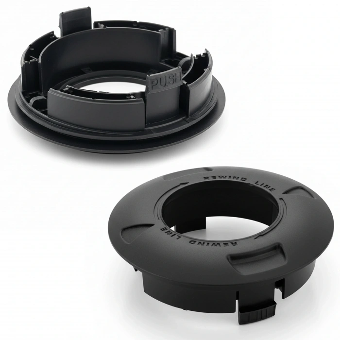 Motorlu Tırpan Kurmalı Otomatik Başlık Alt Kapak Çemberi