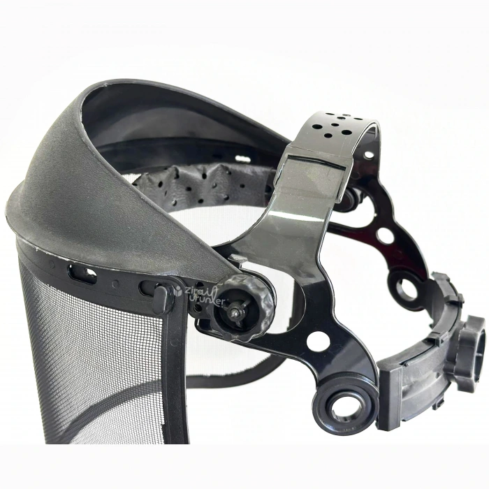 Motorlu Tırpan Profesyonel Yüz Koruma Maskesi Ayarlı Telli Maske İş Güvenliği Maskesi