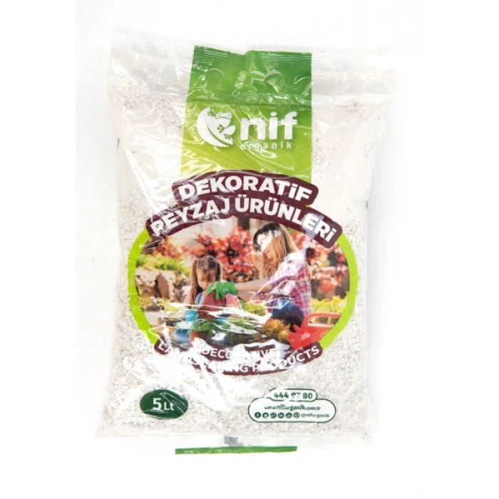 Nif Organik Doğal Perlit Topraksız Köklendirme 5 lt