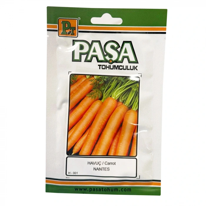 Paşa Tohumculuk Havuç Nantes Tohumu 10gr