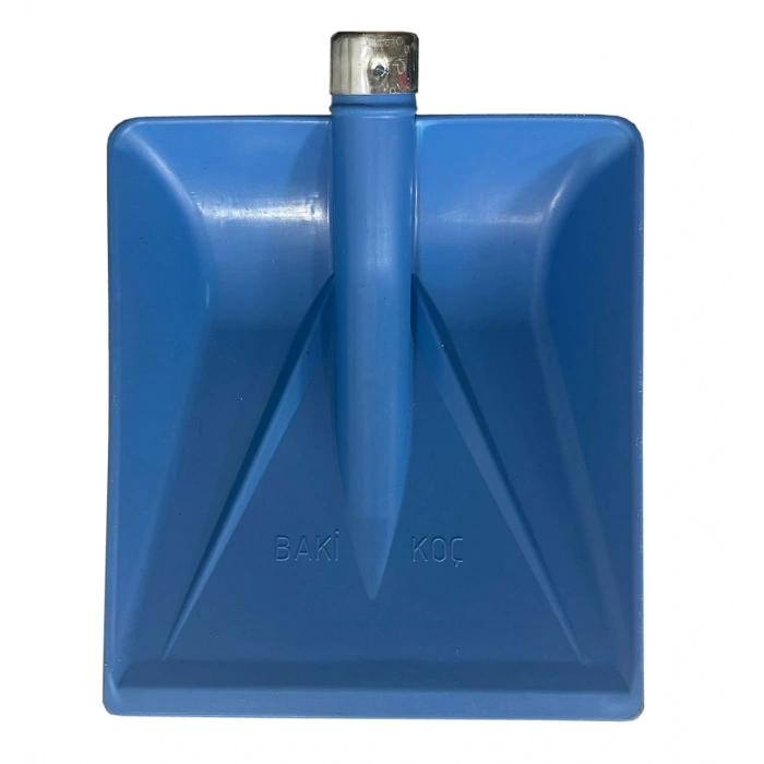 Plastik Faryap Kar Küreği Çok Amaçlı Kürek 37x33cm Metal Bilezikli (Sapsız)