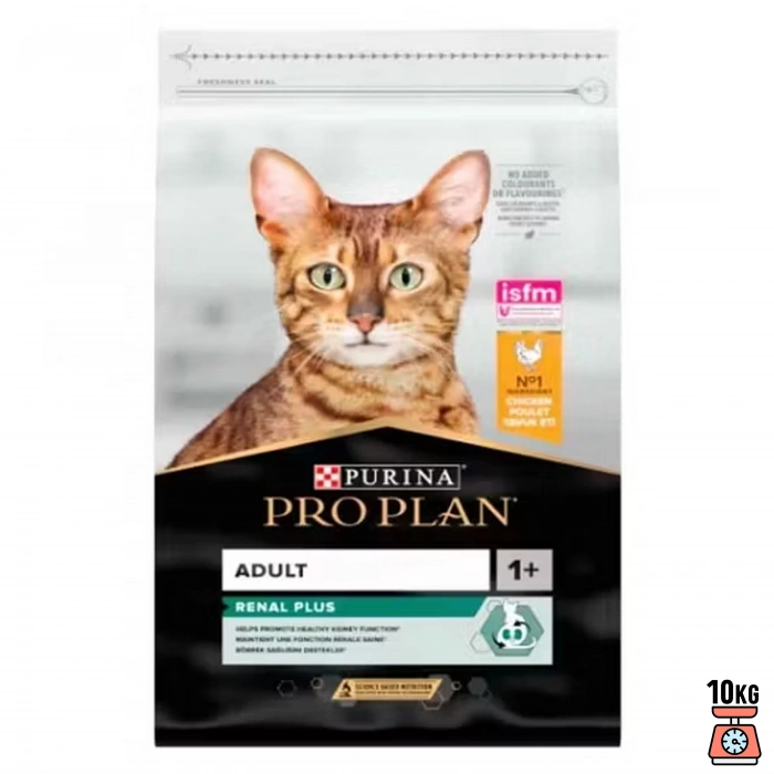 Pro Plan Renal Plus Tavuklu Yetişkin Kedi Maması 10 Kg Orjinal